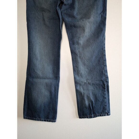 Gap Jeans Bootcut Women's Size 14 Vintage Y2K High Rise Dark Wash 34x30 - Picture 5 of 8